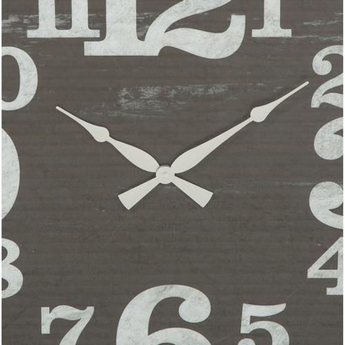  BLACK MAT BEYAZ DUVAR SAATİ 65 CM