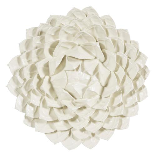  WATER LILY 2 DUVAR AKSESUARI 32 CM BEYAZ