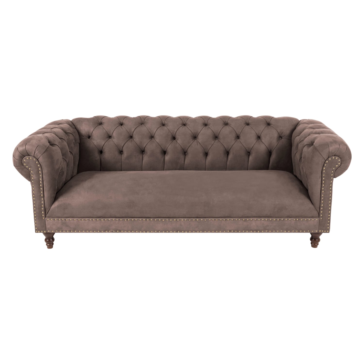 LUNA BOZ KAHVE CHESTER KOLTUK