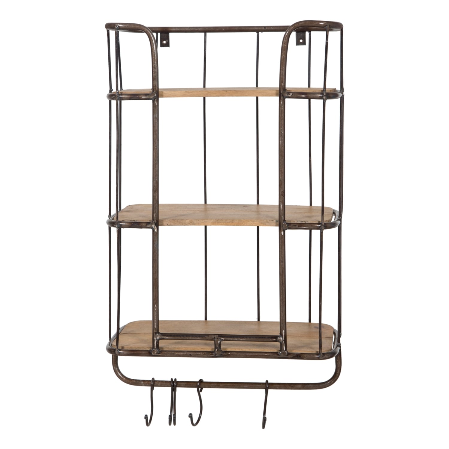 CARRIE MASİF AHŞAP RAF BÜYÜK