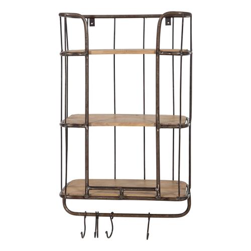  CARRIE MASİF AHŞAP RAF BÜYÜK