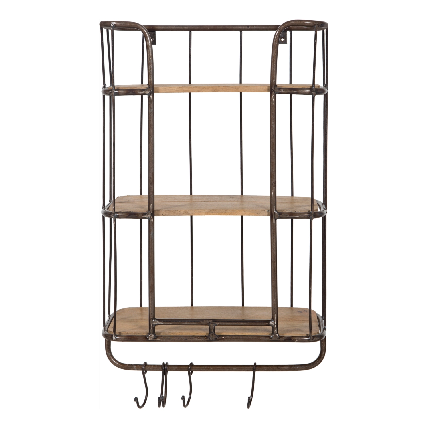 CARRIE MASİF AHŞAP RAF BÜYÜK