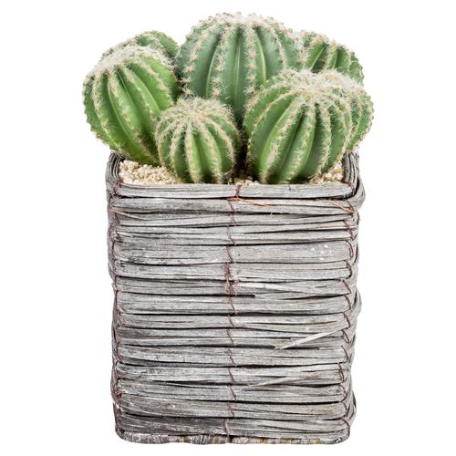  BLOOM SAKSILI YAPAY KAKTÜS 24CM