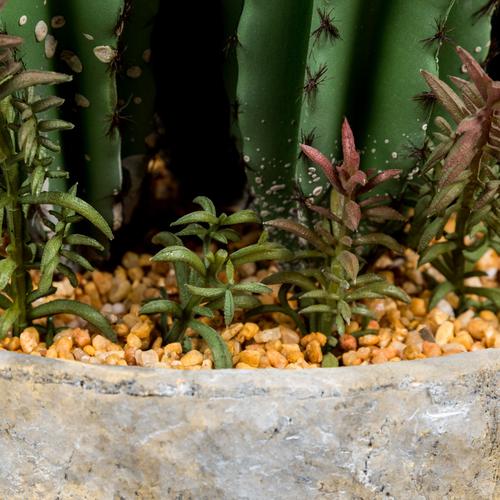  ARIELLA SAKSILI YAPAY KAKTÜS 38CM