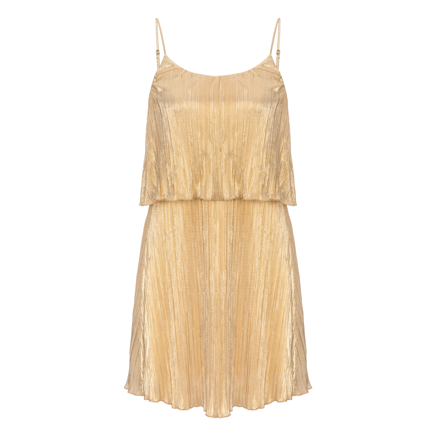 PARLAK MİNİ ELBİSE