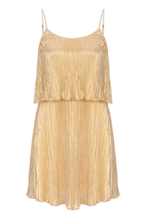  PARLAK MİNİ ELBİSE