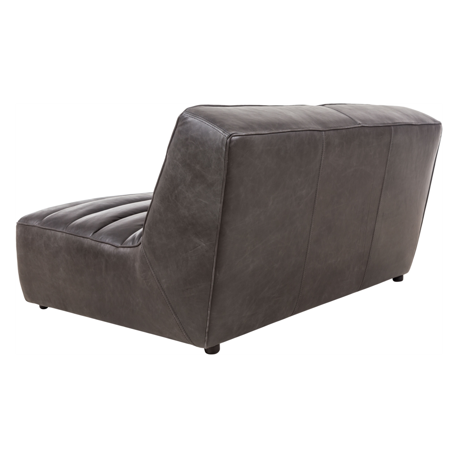 SHABBY İKİLİ DERİ KOLTUK NATURAL WASHED EBONY