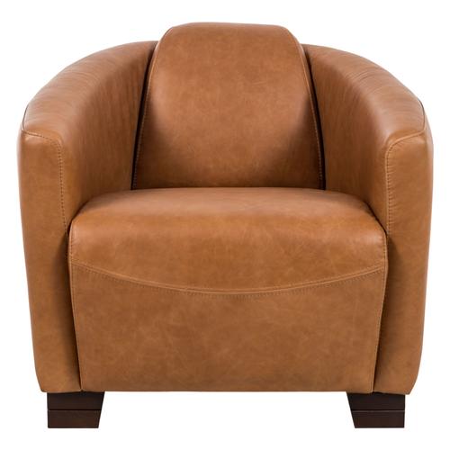  ROCKET AÇIK KAHVE TEKLİ DERİ KOLTUK