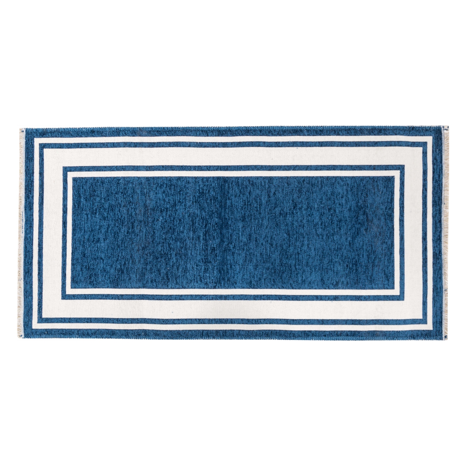 ALICE KİLİM LACIVERT-BEYAZ 75x150 CM