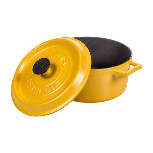  LAVA YUVARLAK TENCERE SARI 24CM