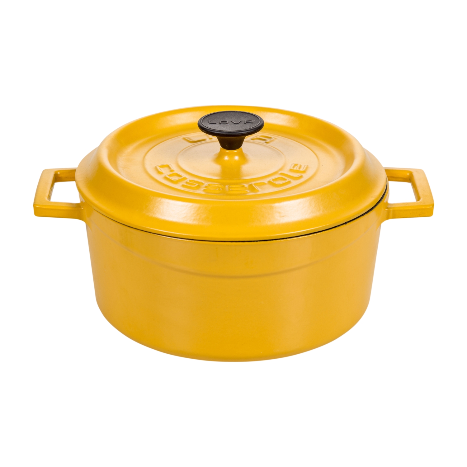 LAVA YUVARLAK TENCERE SARI 24CM