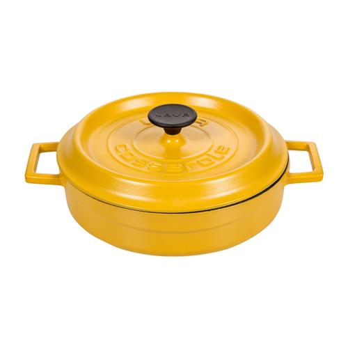  LAVA YUVARLAK YAYVAN TENCERE SARI 24 CM