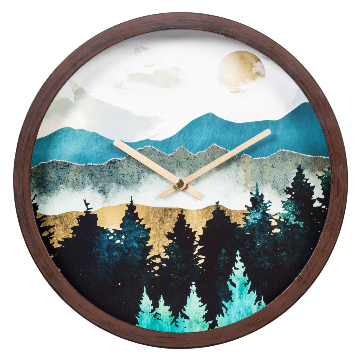 PINE TREE DUVAR SAATİ 30 CM