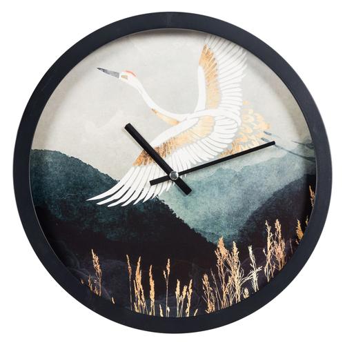 CRANE BIRD DUVAR SAATİ 30CM