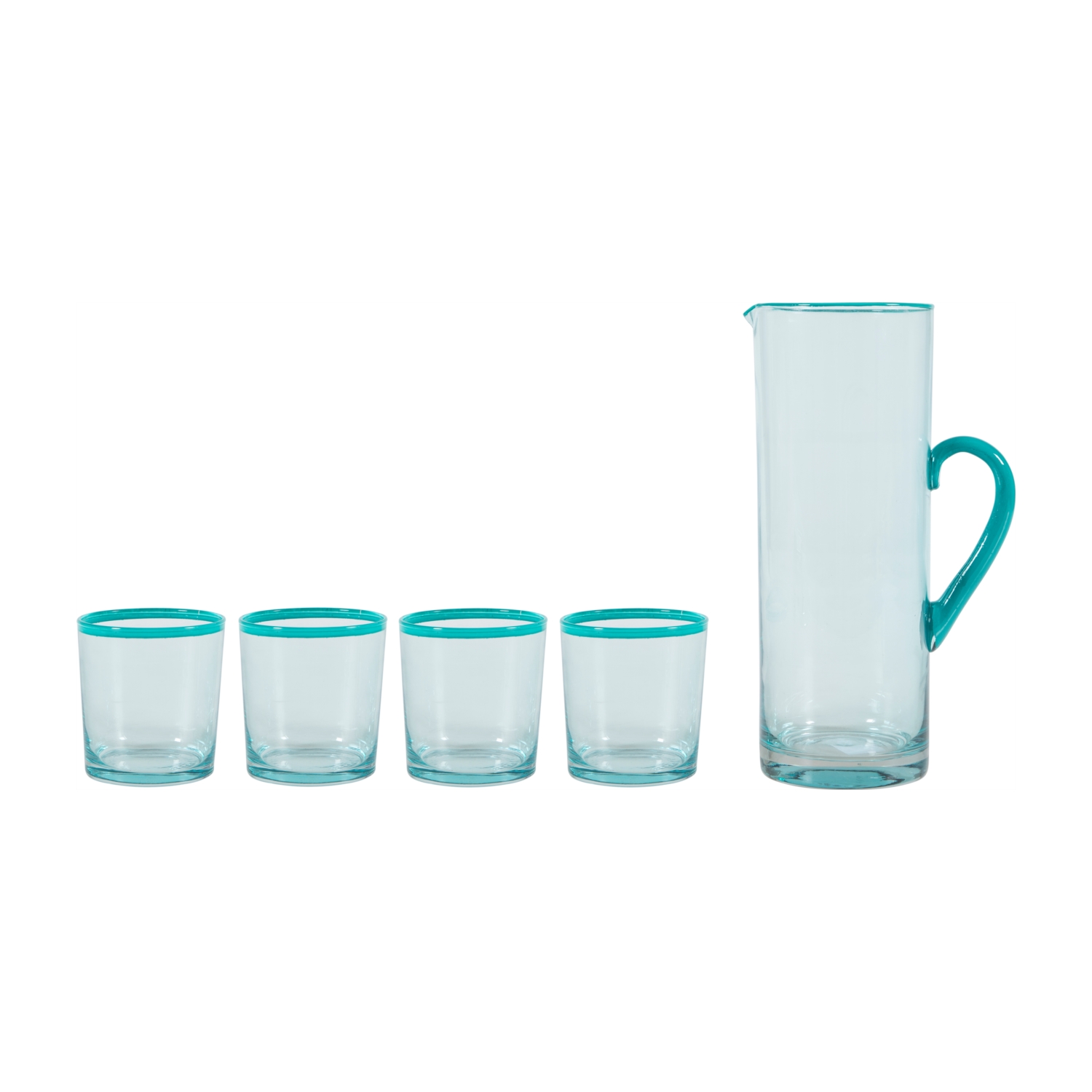 COLD DRİNKS SET TURKUAZ