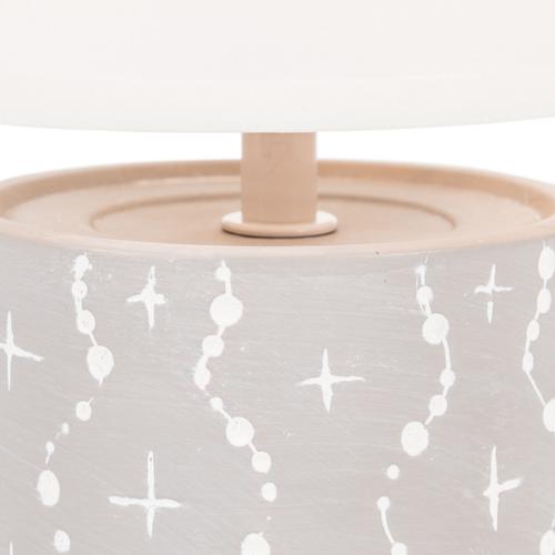  ZANSA GRI SERAMİK ABAJUR