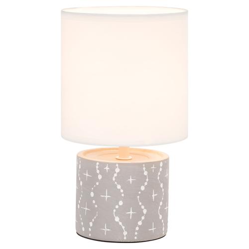  ZANSA GRI SERAMİK ABAJUR