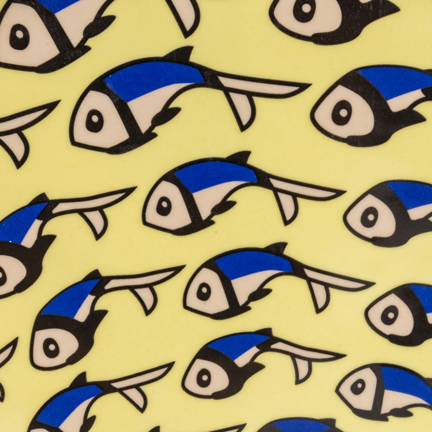 GULF DEKORATİF TABAK 38CM SARI