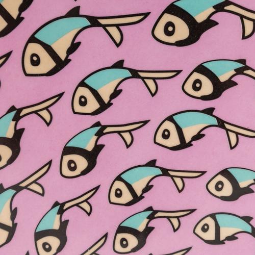  GULF DEKORATİF TABAK 38CM PEMBE