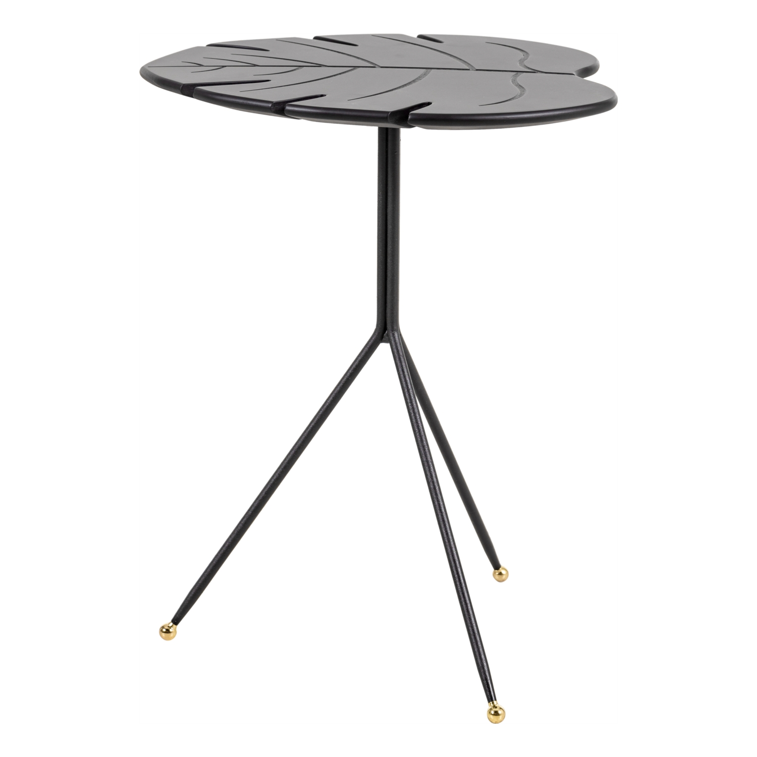 MENFI SİYAH KÜÇÜK BOY YAN SEHPA