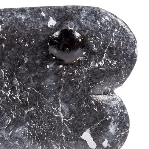  SİYAH BALIK MERMER BİBLO