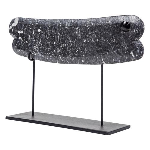  SİYAH BALIK MERMER BİBLO