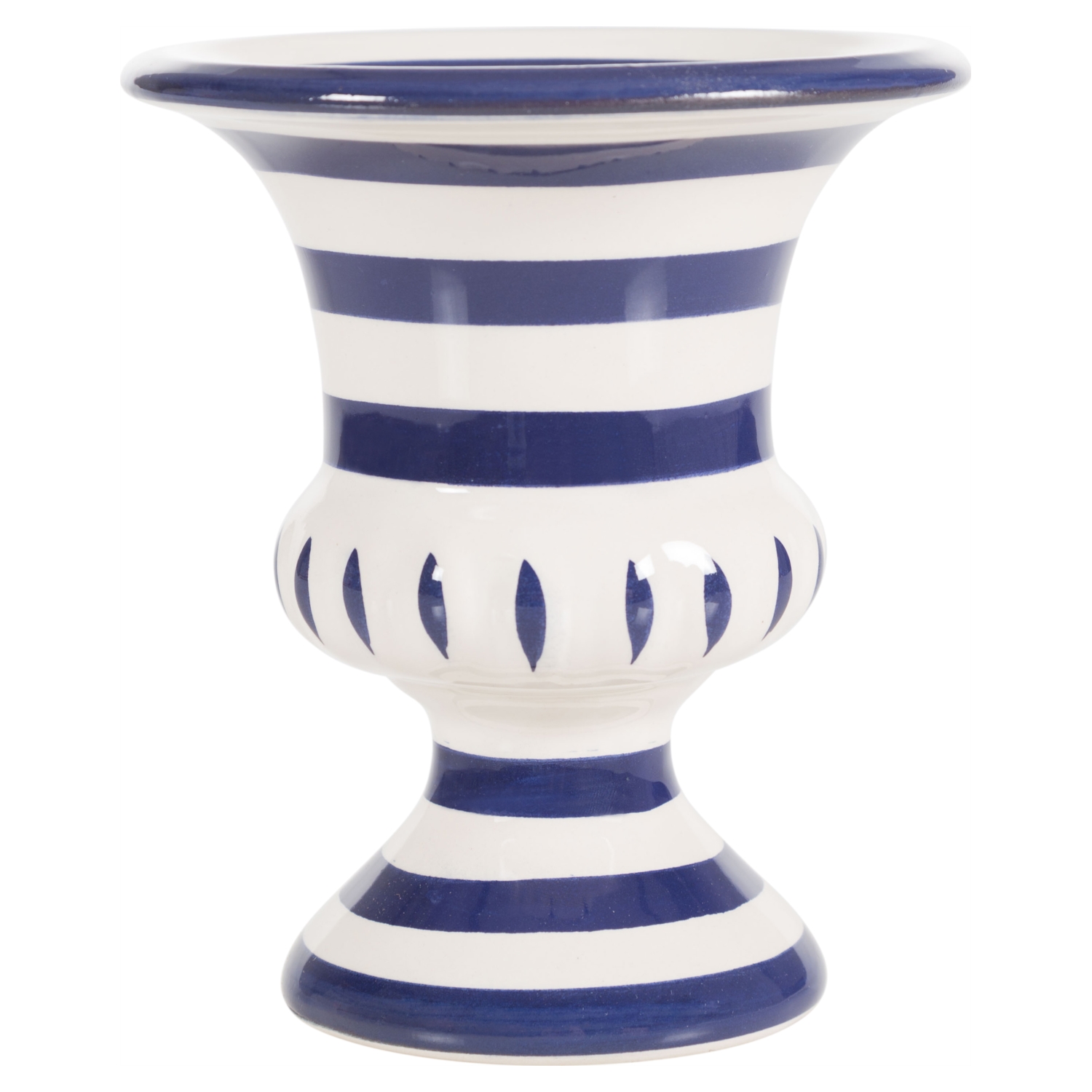 VAZO MAVİ BEYAZ 17 CM