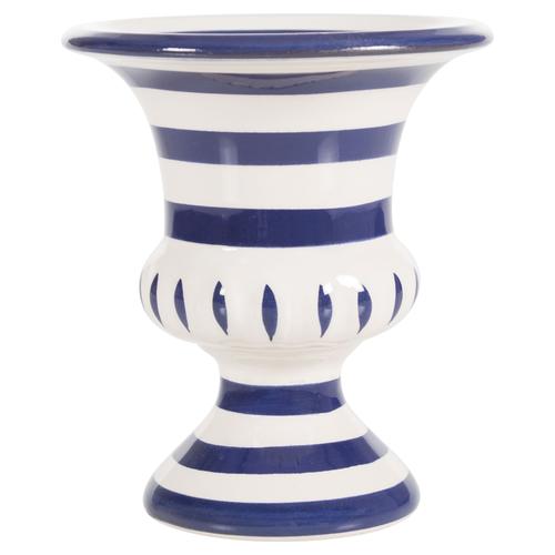  VAZO MAVİ BEYAZ 17 CM