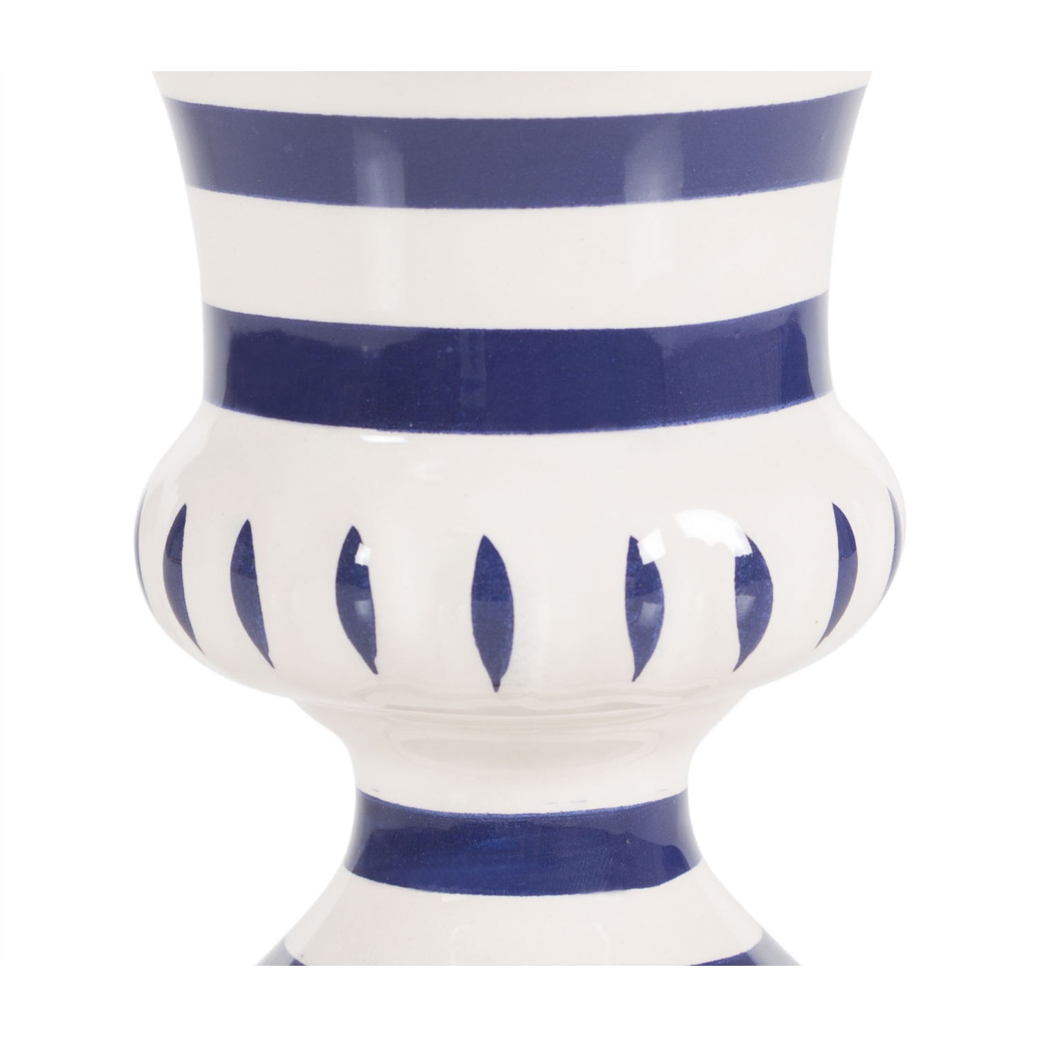 VAZO MAVİ BEYAZ 17 CM