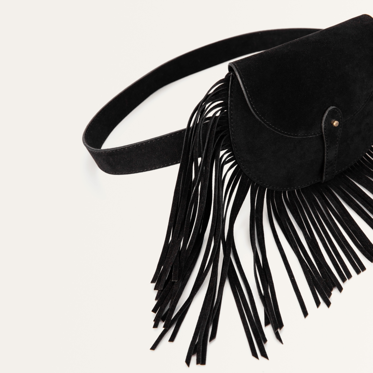 PÜSKÜLLÜ BEL ÇANTASI