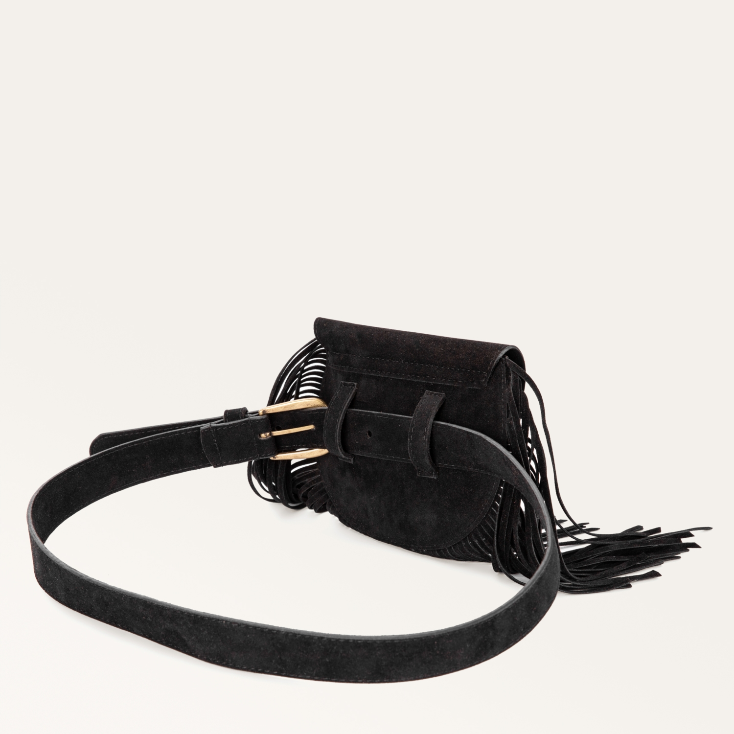 PÜSKÜLLÜ BEL ÇANTASI