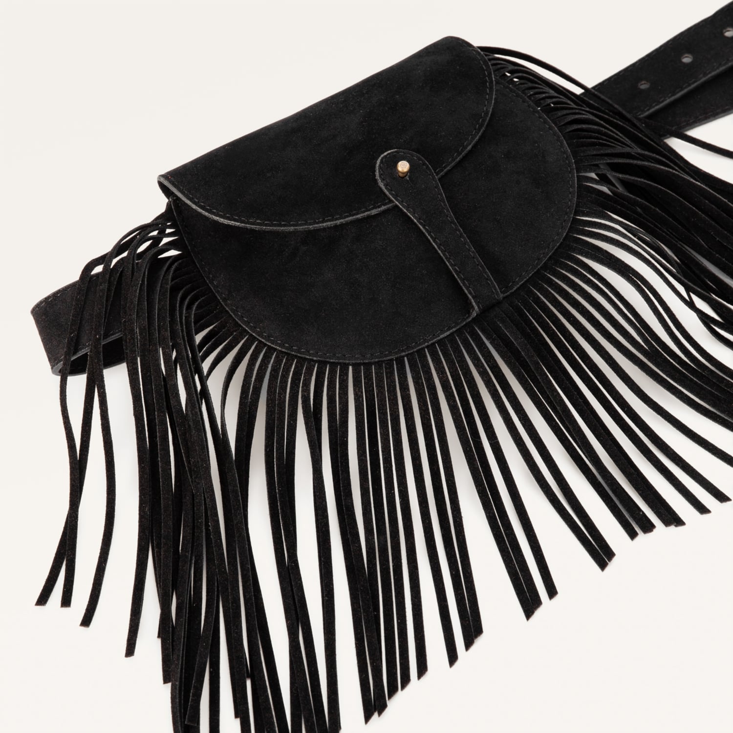 PÜSKÜLLÜ BEL ÇANTASI