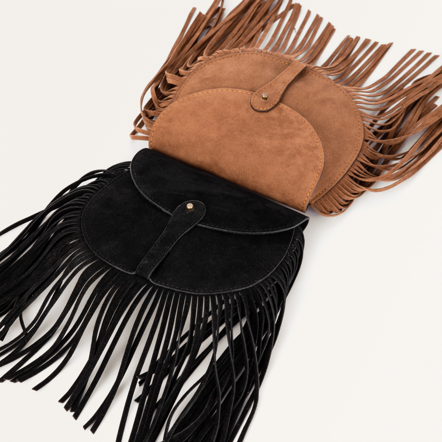 PÜSKÜLLÜ BEL ÇANTASI