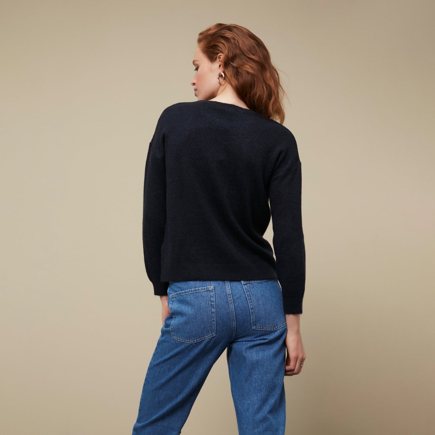 YILDIZ DESENLİ KAZAK