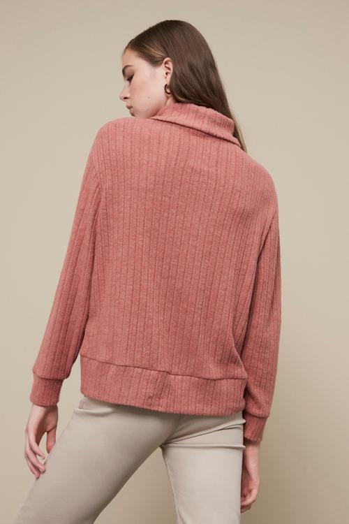  BALIKÇI YAKA SWEATSHIRT