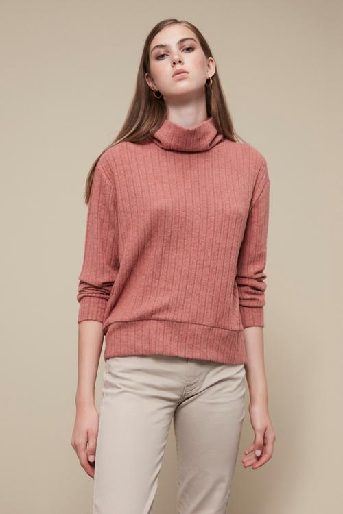  BALIKÇI YAKA SWEATSHIRT