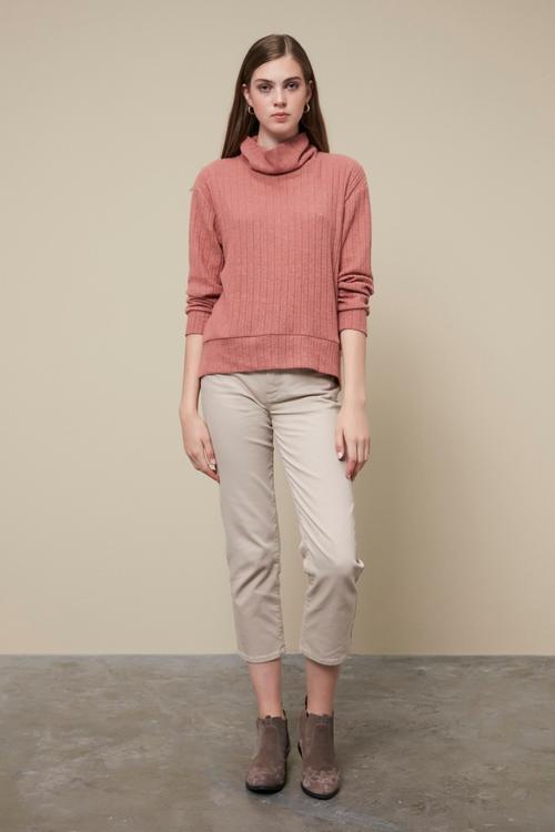  BALIKÇI YAKA SWEATSHIRT