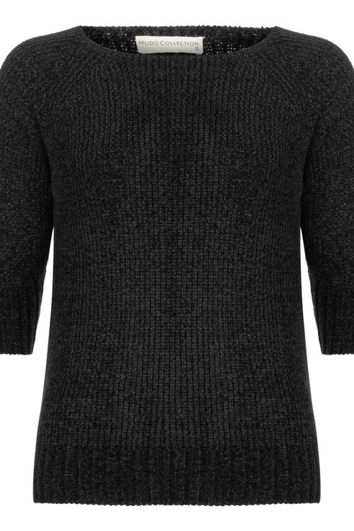  3/4 KOL ŞÖNİL DOKULU KAZAK