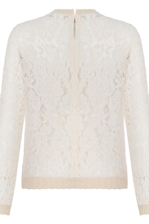  DANTELLİ UZUN KOL BLUZ