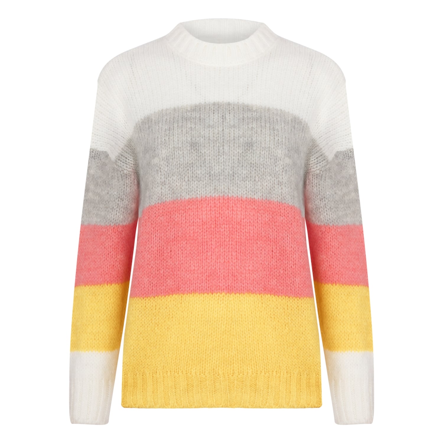 RENKLİ BİSİKLET YAKA KAZAK