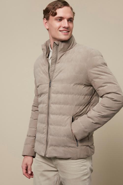  DİK YAKA KAPİTONELİ MONT