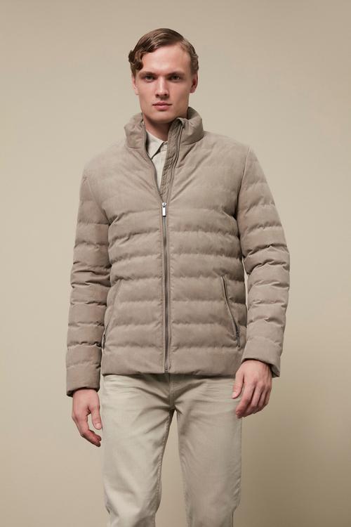  DİK YAKA KAPİTONELİ MONT