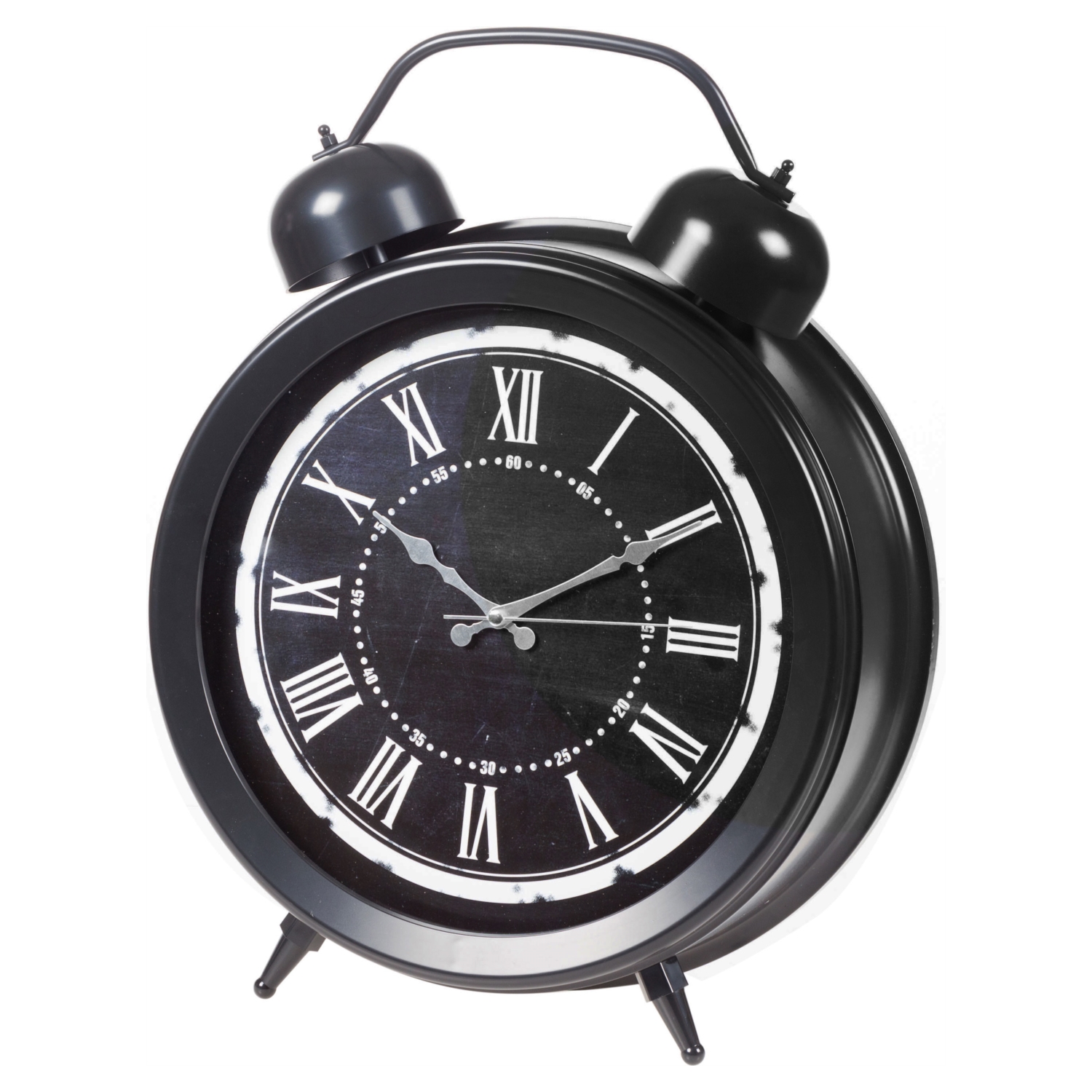 GRAND MASA  SAATİ SİYAH 38 CM