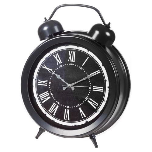  GRAND MASA  SAATİ SİYAH 38 CM