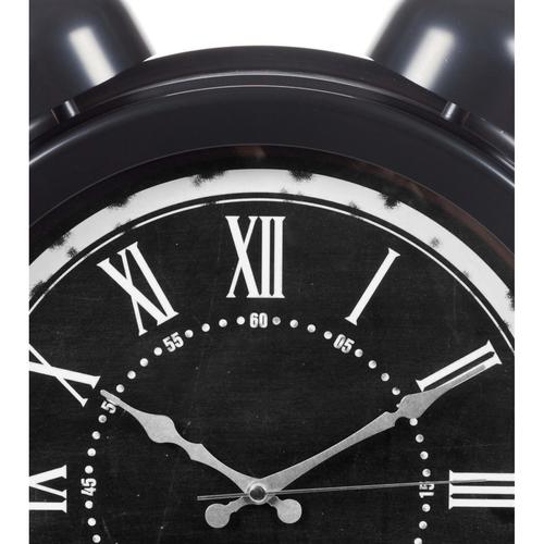  GRAND MASA  SAATİ SİYAH 38 CM