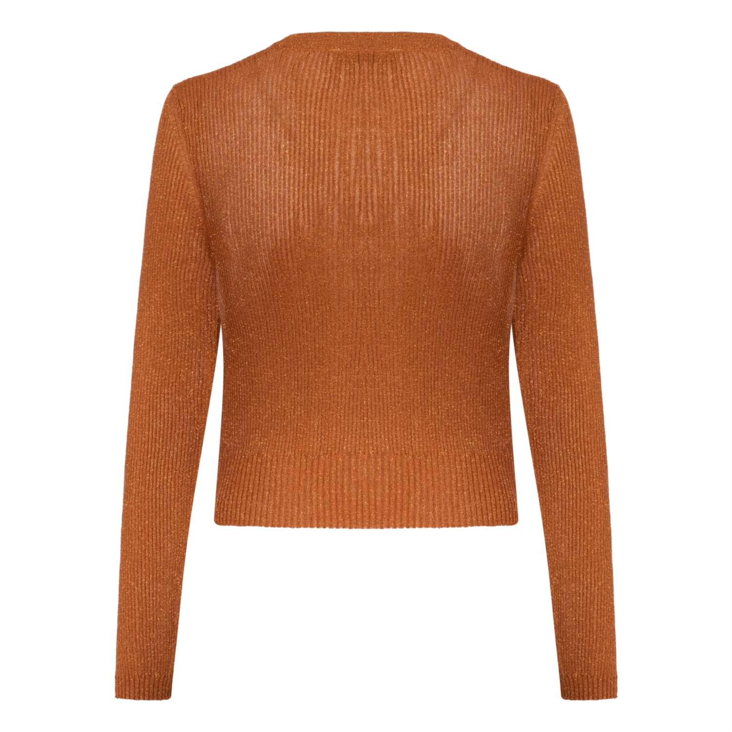 BİSİKLET YAKA SİM DETAYLI KISA KAZAK