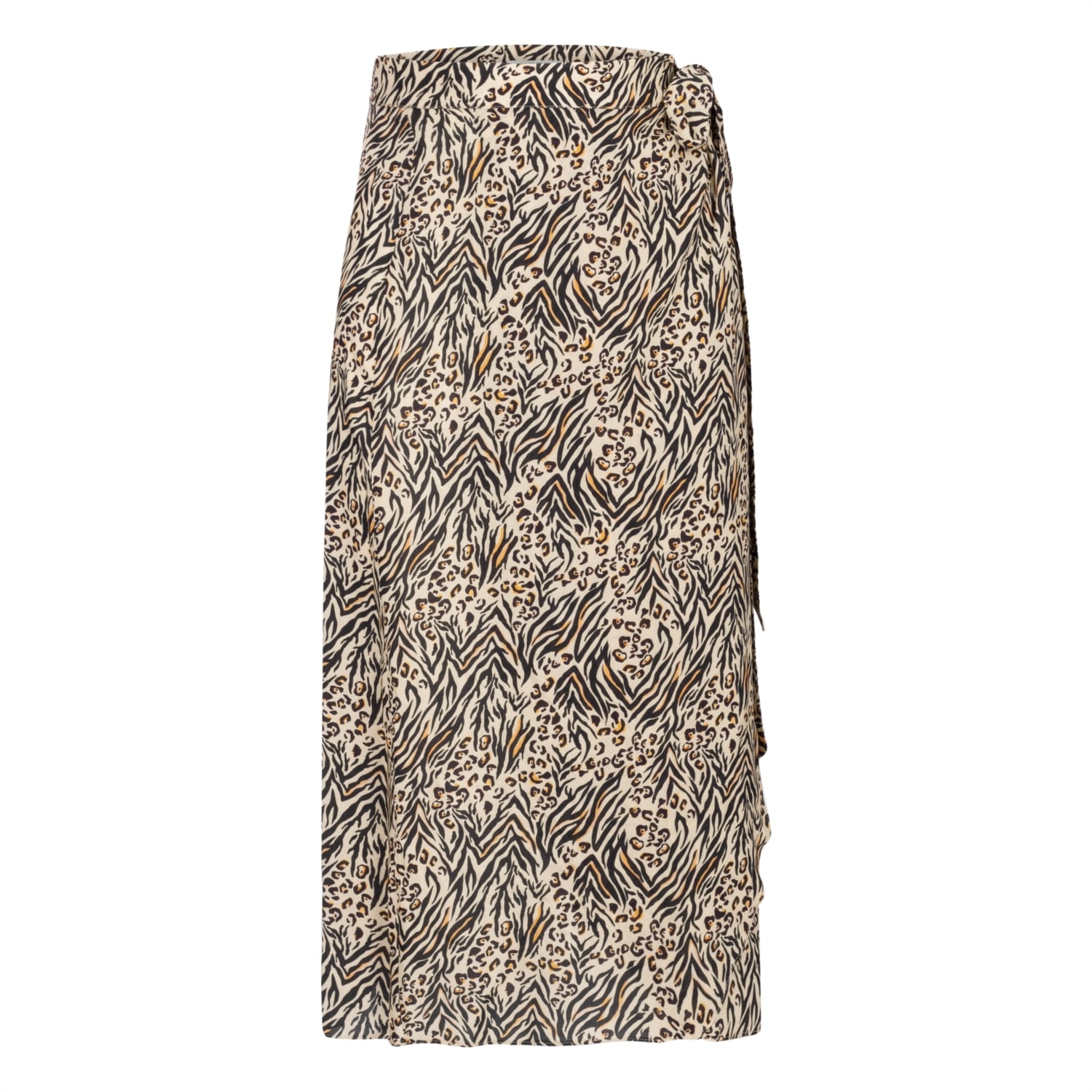 DESENLİ MİDİ ETEK