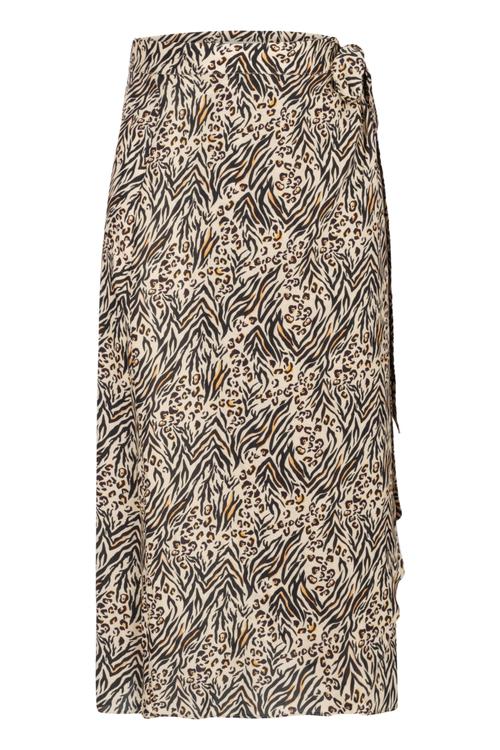  DESENLİ MİDİ ETEK