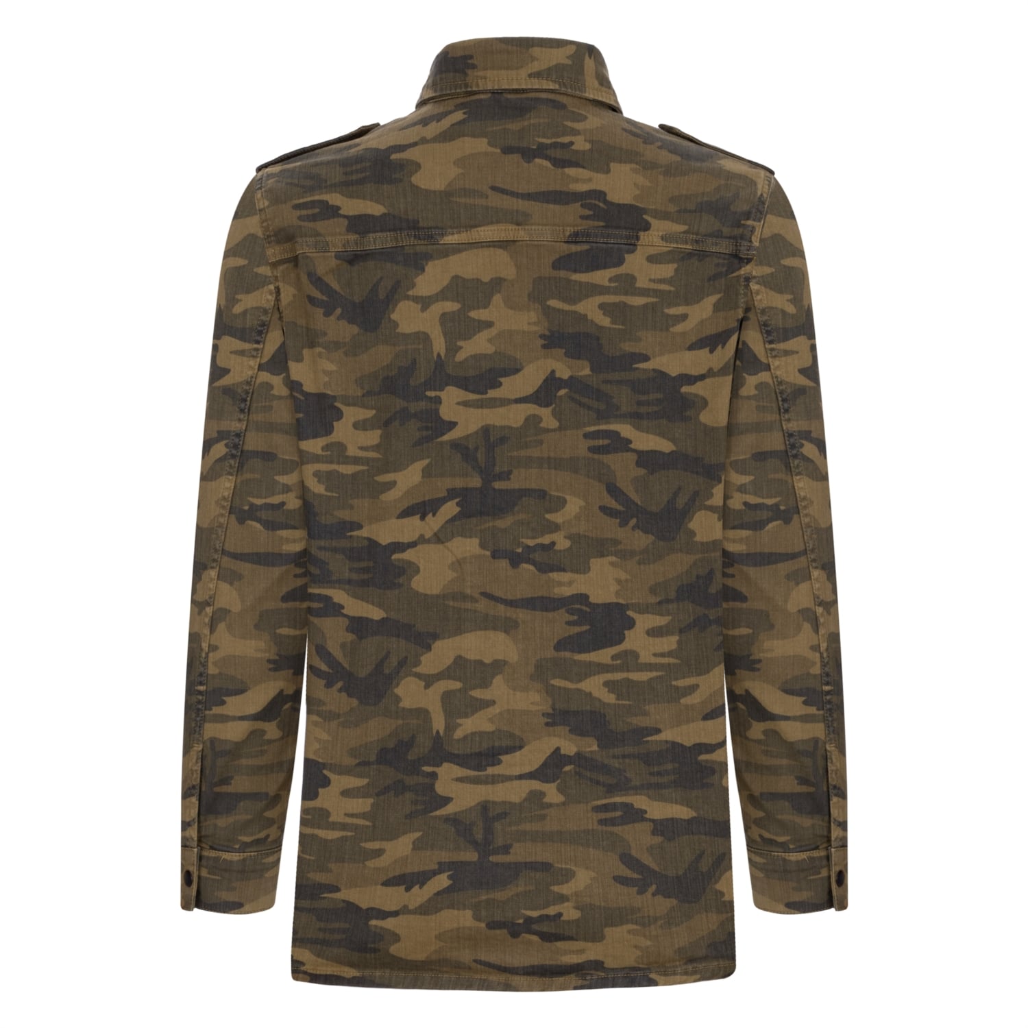 KAMUFLAJ DESENLİ PAMUK CEKET