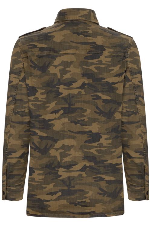  KAMUFLAJ DESENLİ PAMUK CEKET